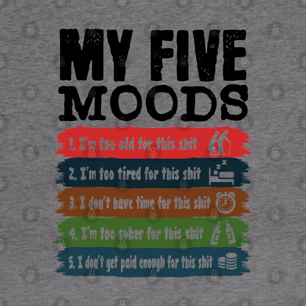 My Five Moods by Three Meat Curry